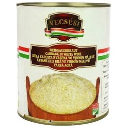 Sauerkraut Traditional 810g Hungarian/  Vecsesi Kaposzta