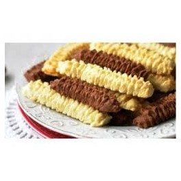 Vanilla and Chocolate Crisp Biscuit by Detki 200g