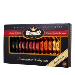Dark Chocolate  5 Flavors Christmas Praline Selection by Stuhmer