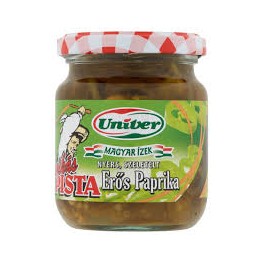 Hot Paprika Slices Green  /Karikas Pista  UNIVER