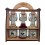 Mini Wood box dried fruit Palinka by Bolyhos 3 x40ml 50%
