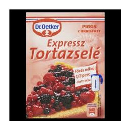 Cake Express Jelly 50g Dr Oetker Red Colour Cake Express Jelly 50g Dr Oetker Red Colour