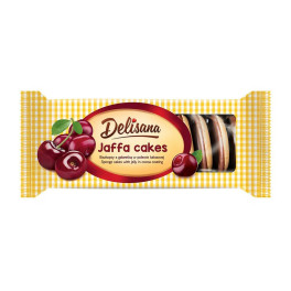 Sour Cherry Sponge Crowns with Jelly in Chocolate 135g