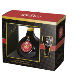 Unicum  Plum700ml Gift box with 1 glass by Zwack