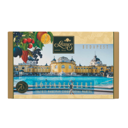 Fruit filled Marzipan dessert with chocolate coating by Szamos 140g