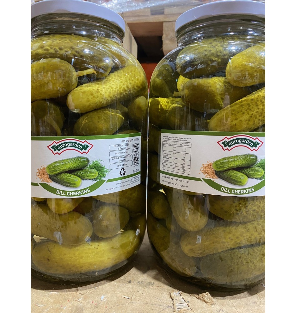 Dill Gherkins / Csemege uborka 1700ML