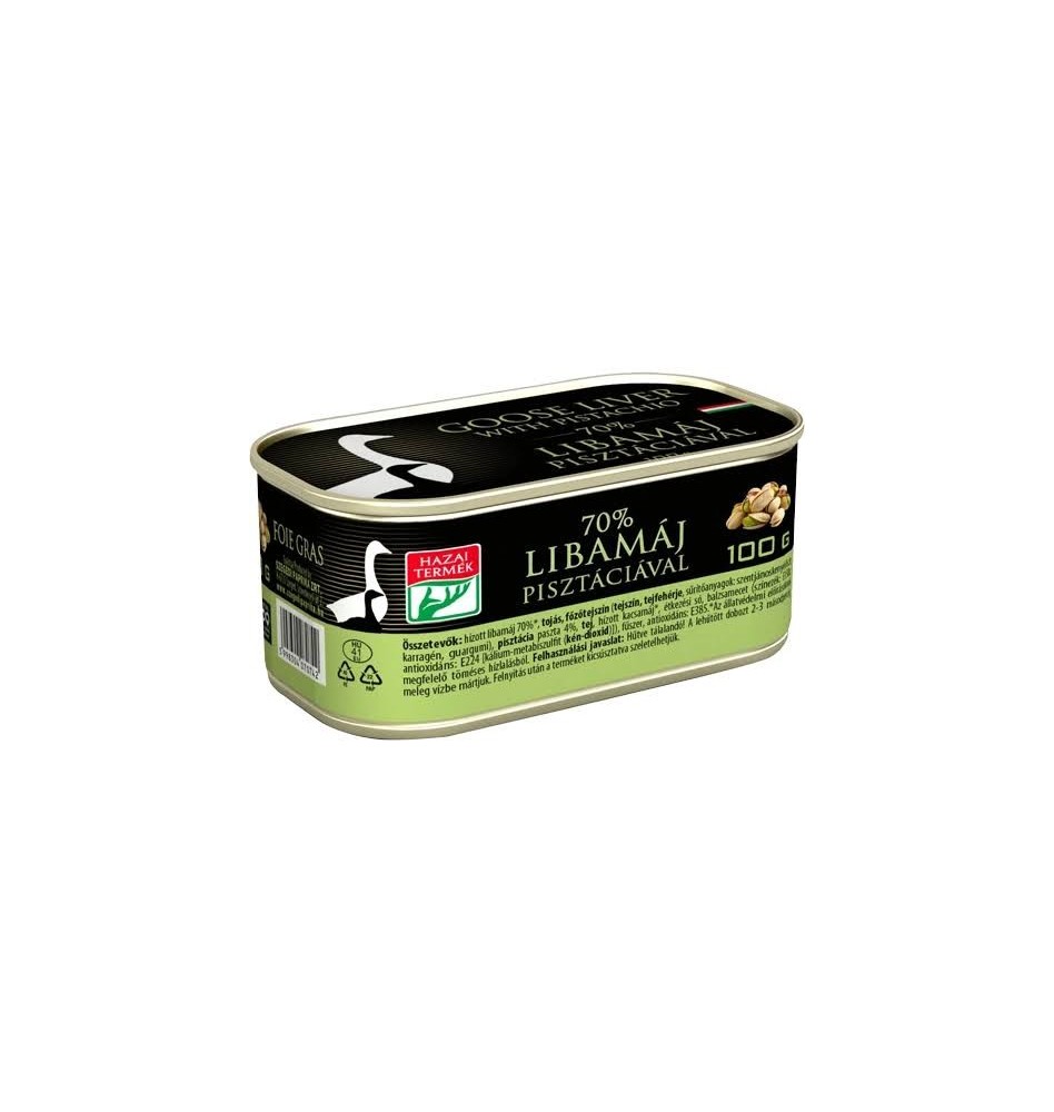 Goose Liver with Pistachio 100g - Foie gras