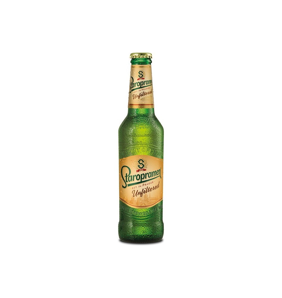 Staropramen Unfiltered Premium Prague Beer 6 x 500ml