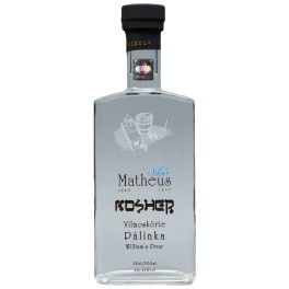 Kosher William Pear Palinka by Matheus